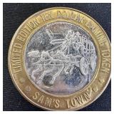 Collectible.999  Fine Silver $10 Gaming Token