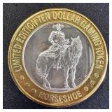 Collectible.999  Fine Silver $10 Gaming Token
