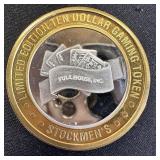 Collectible.999  Fine Silver $10 Gaming Token