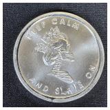 1 ounce Fine Silver Round - Keep Calm