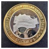 Collectible.999  Fine Silver $10 Gaming Token
