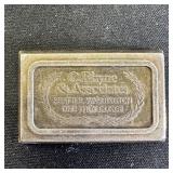USVI Ingot Company 1 oz Fine Silver Bar Vintage