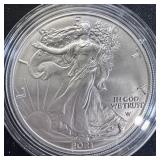 2021-w American Silver Eagle - BU