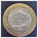 Collectible.999  Fine Silver $10 Gaming Token
