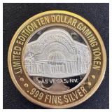 Collectible.999  Fine Silver $10 Gaming Token