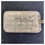 1 oz Fine Silver Bar - Boston Tea Party Comm.