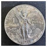 1985 1 oz .999 Fine Silver Libertad Low-Mintage
