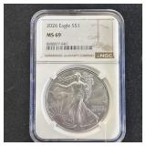 2026 American Silver Eagle ï¿½ MS69 NGC