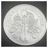 2019 1 oz Fine Silver Austrian Philharmonic