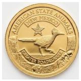 1/2 gram Gold Great Roadrunner PF70 Ultra Cam