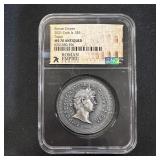 Cook Island 1oz Fine Silver Trajan MS 70 NGC