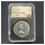 Cook Island 1 oz Fine Silver Augustulus MS70