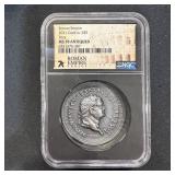 Cook Island 1 oz Fine Silver Titus MS 70 NGC
