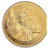 1/2 gram Gold Miss Liberty PF70 Ultra Cam