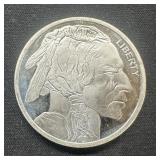 1 oz Fine Silver Round - Buffalo Design