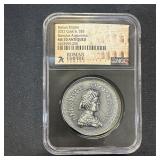 Cook Islands 1oz Fine Silver Augustulus MS70 NGC