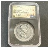 Cook Islands1 oz Fine Silver Hadrian MS70 NGC