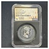 Cook Islands 1oz Fine Silver Constantine MS70 NGC