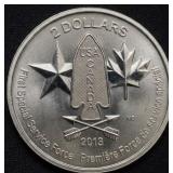 2013 3/4 oz Fine Silver Devil's Bridge Coin