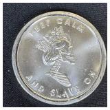 1 ounce Fine Silver Round - Keep Calm