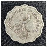 1961 Pakistan Ten Pice Coin