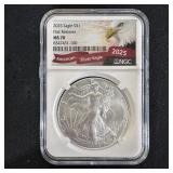 2025 American Silver Eagle - NGC MS70
