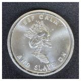 1 ounce Fine Silver Round - Keep Calm