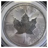 2024 1 oz Fine Silver Canadian Maple Leaf