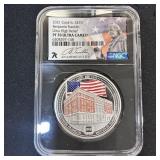 2021 1 oz Silver Franklin Institute PF70 NGC