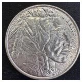 1 oz Fine Silver Round  Buffalo Design