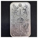 1 oz Fine Silver Bar - Royal Mint
