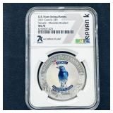 2021 Cook Silver Nevada-Mountain Bluebird MS 70