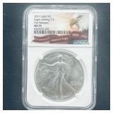 2021 Silver Eagle 35th Ann. MS70 NGC FR