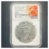 2021 Silver Eagle - Georgia MS70 NGC