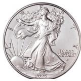 2025-W American Silver Eagle - BU