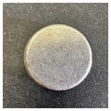 1.3 oz Fine Silver Hand Poured Button