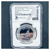 2021 Cook Pennsylvania-Ruffled Grouse MS 70 NGC
