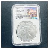 2022 American Silver Eagle Nevada NGC MS 70