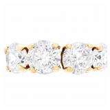 2 Carat White Ice 4-Stone Ring 14k