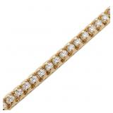 2+ Carat Diamond Tennis Bracelet 14k Gold