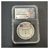 2021 Cook 1 oz Silver Benjamin Franklin PF70