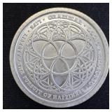 1 oz Fine Silver Round  Silver Shield
