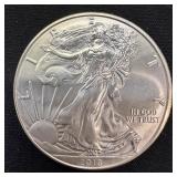 2018 - 1 oz Fine Silver American Eagle - BU