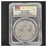 2025-W American Silver Eagle PCGS MS70 FS