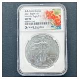 2021 Silver Eagle South Carolina MS70 NGC