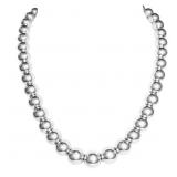 Artisan Beaded Statement Necklace 18'