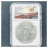 2021 American Silver Eagle MS 70 NGC