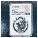 2025-P Australia Wedge-Tailed Eagle MS 70 NGC