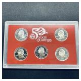 2005-S US Mint State Quarters Silver Set