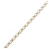 14.5' Cable Link Chain Gold Necklace